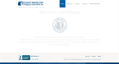 Desktop Screenshot of coastradiology.com